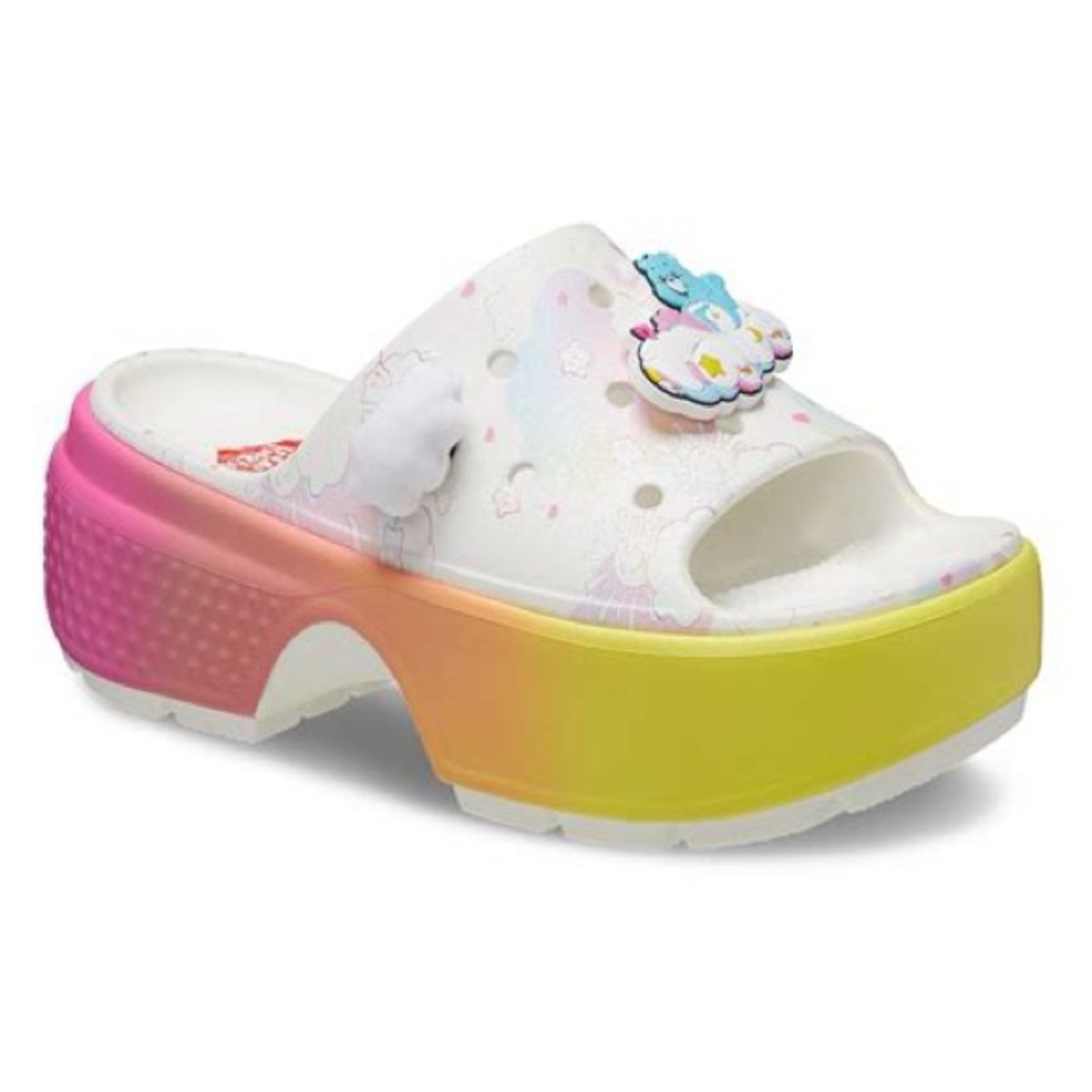 CROCS Multicolor Platform Mules - Picture 3 of 5